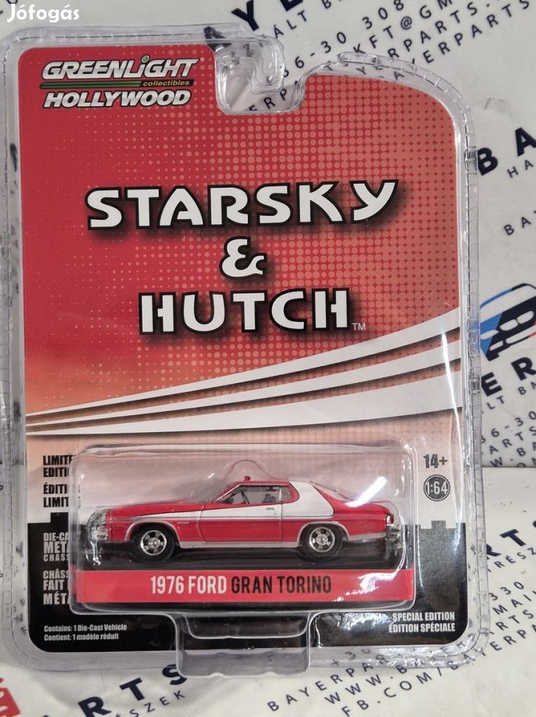 Ford Gran Torino (1976) - Starsky and Hutch -  Greenlight - 1:64