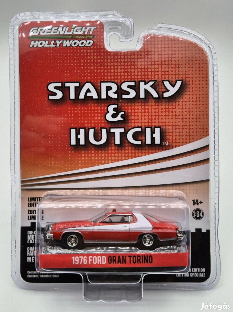 Ford Gran Torino (1976) - Starsky and Hutch -  Greenlight - 1:64
