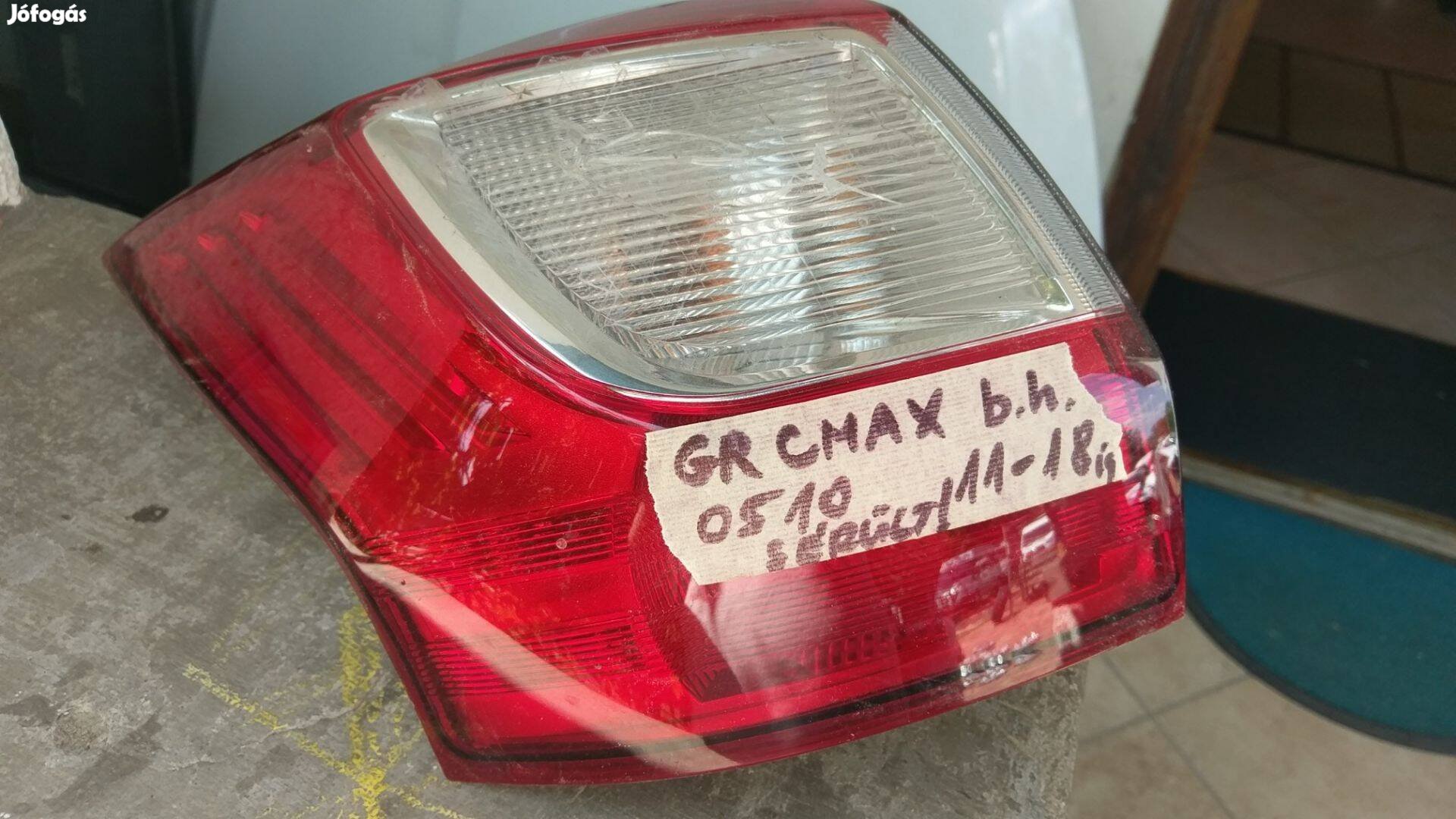 Ford Grand C-max sérült bal hátsó lámpa 2011-2018