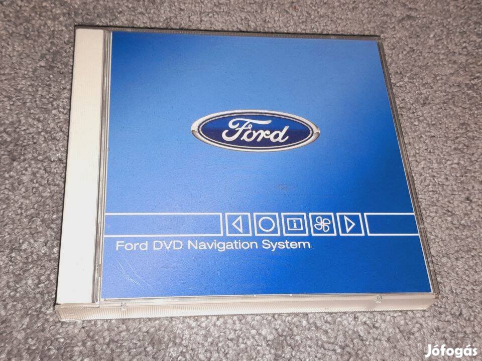 Ford Gyári navigáció CD + DVD (2006-2007) + Software update (GPS) Kisk