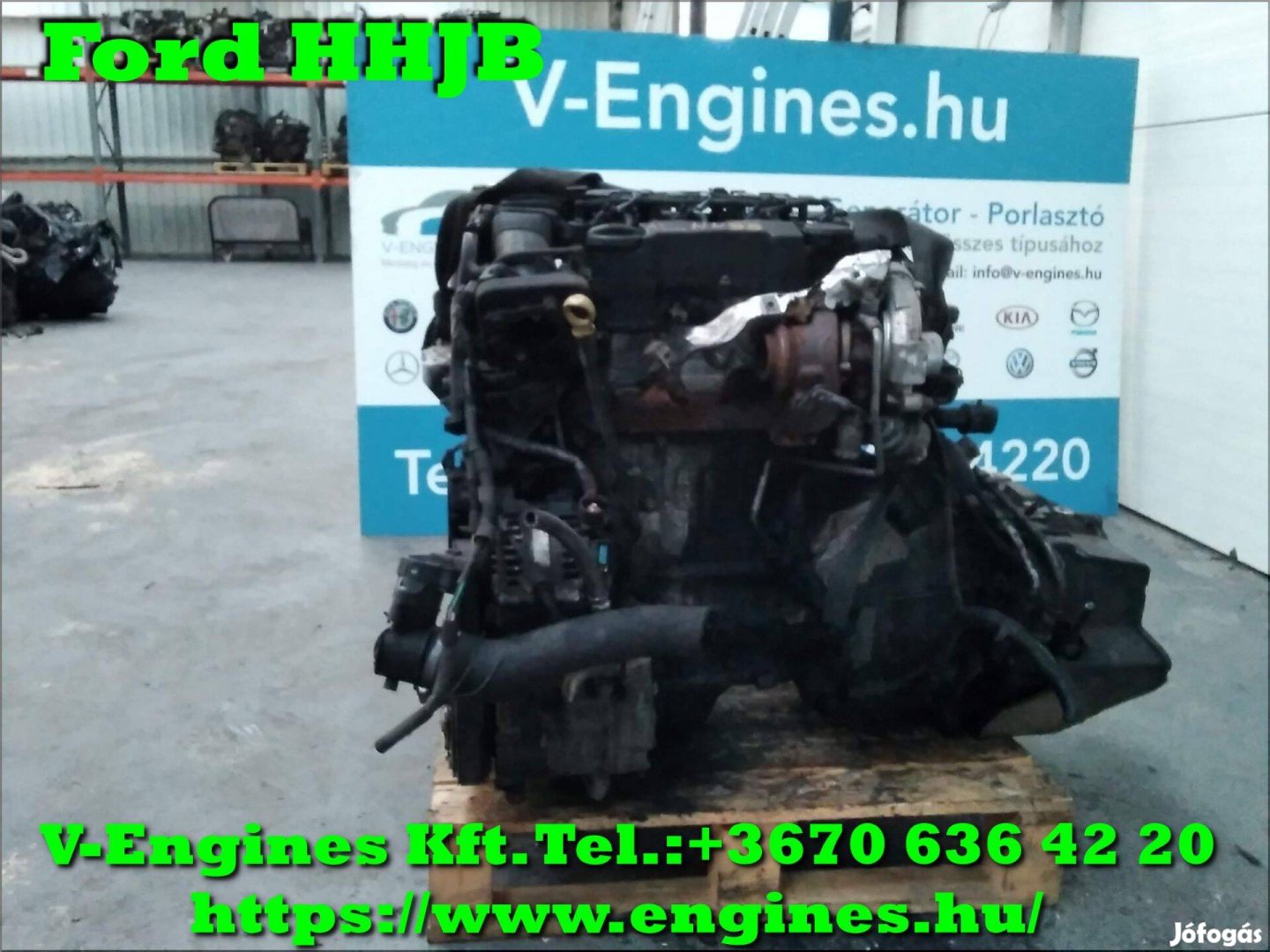 Ford Hhjb 1,6 TDCI bontott motor