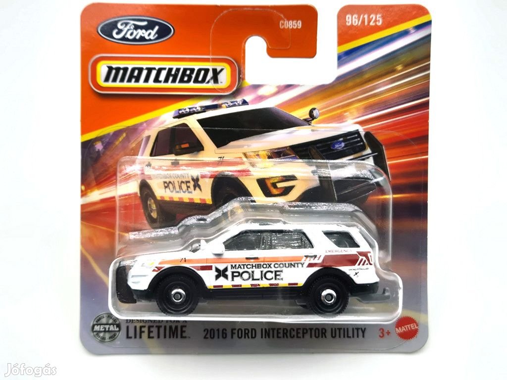 Ford Interceptor Utility (2016) - 96/125 - bliszteres -  Matchbox - 1