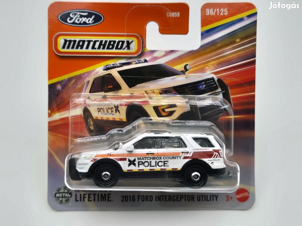 Ford Interceptor Utility (2016) - 96/125 - bliszteres -  Matchbox - 1