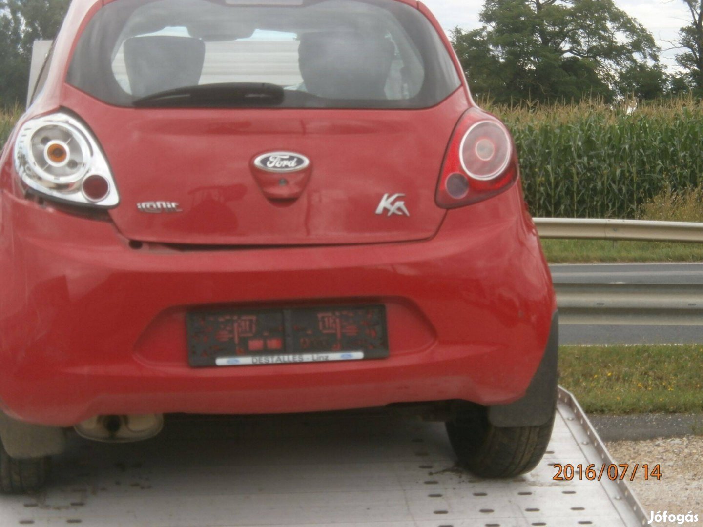 Ford-KA Trend,2012-esről :komplett gyári csomagtérajtó eladó