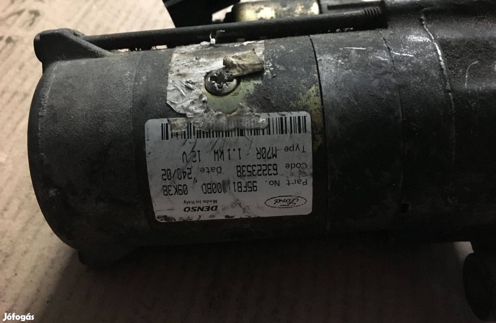 Ford Ka 95FB11000BD önindító posta megoldható
