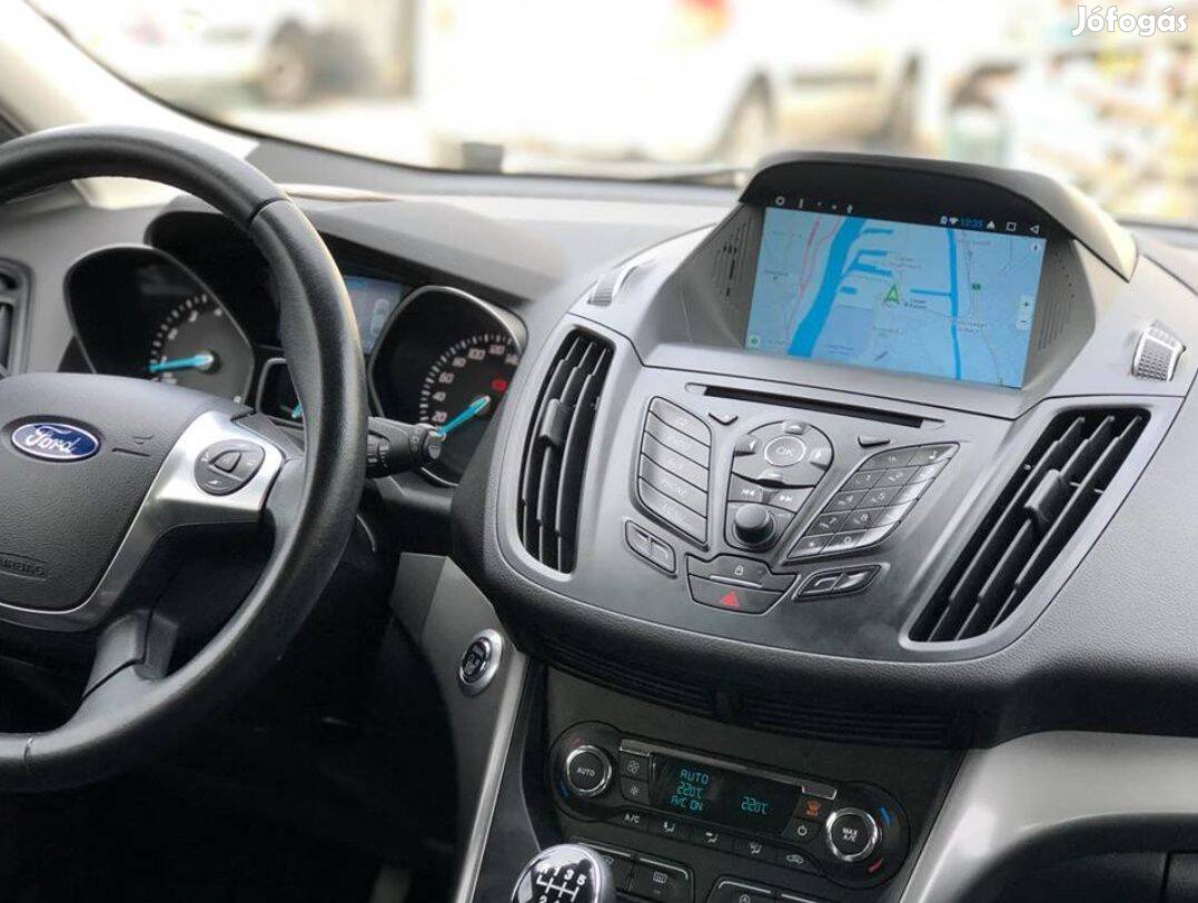 Ford Kuga C-Max, Carplay Android Autó Multimédia Rádió Tolatókamerával