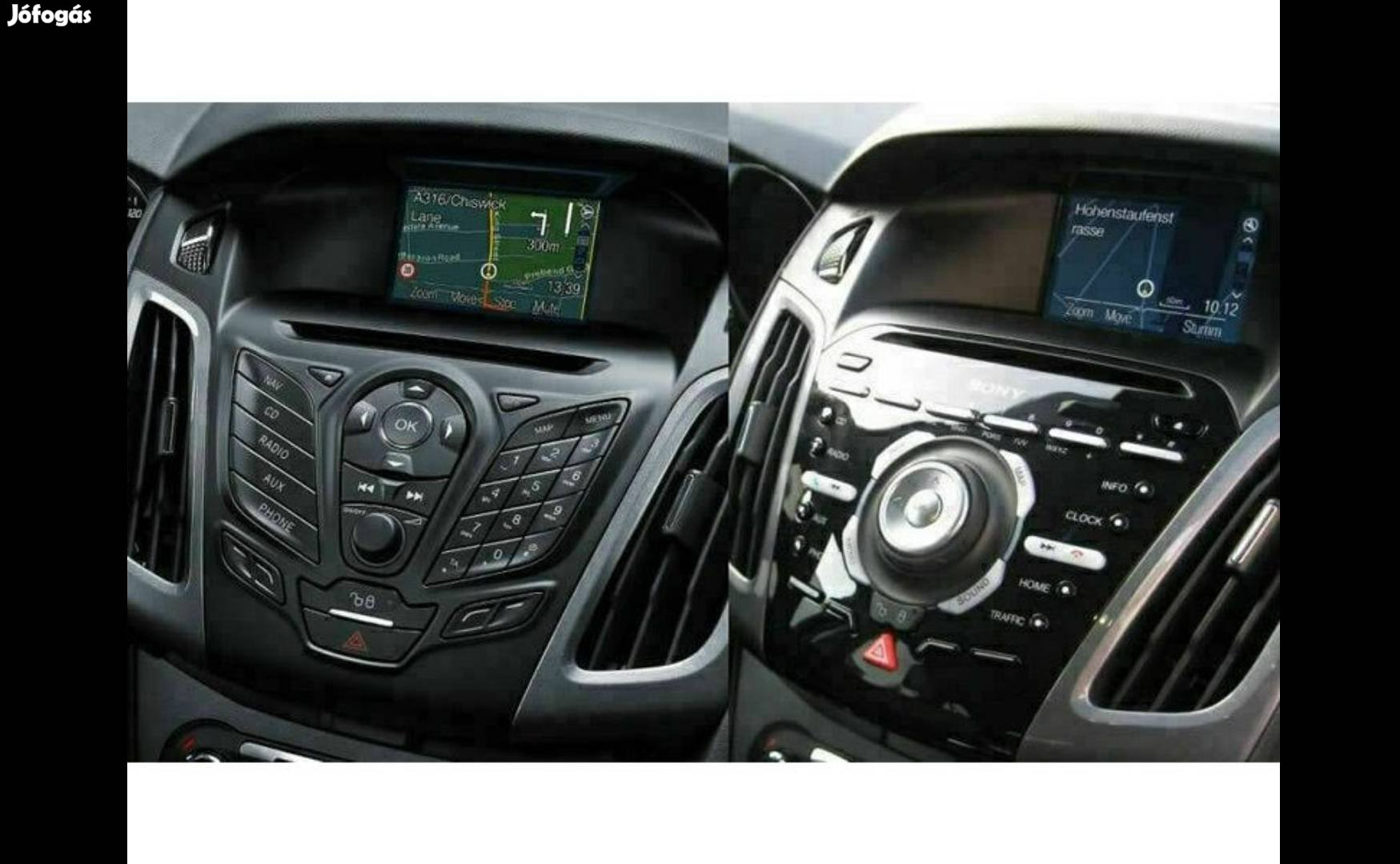Ford MFD navigáció frissítés sd kártya Transit Focus Kuga Ranger