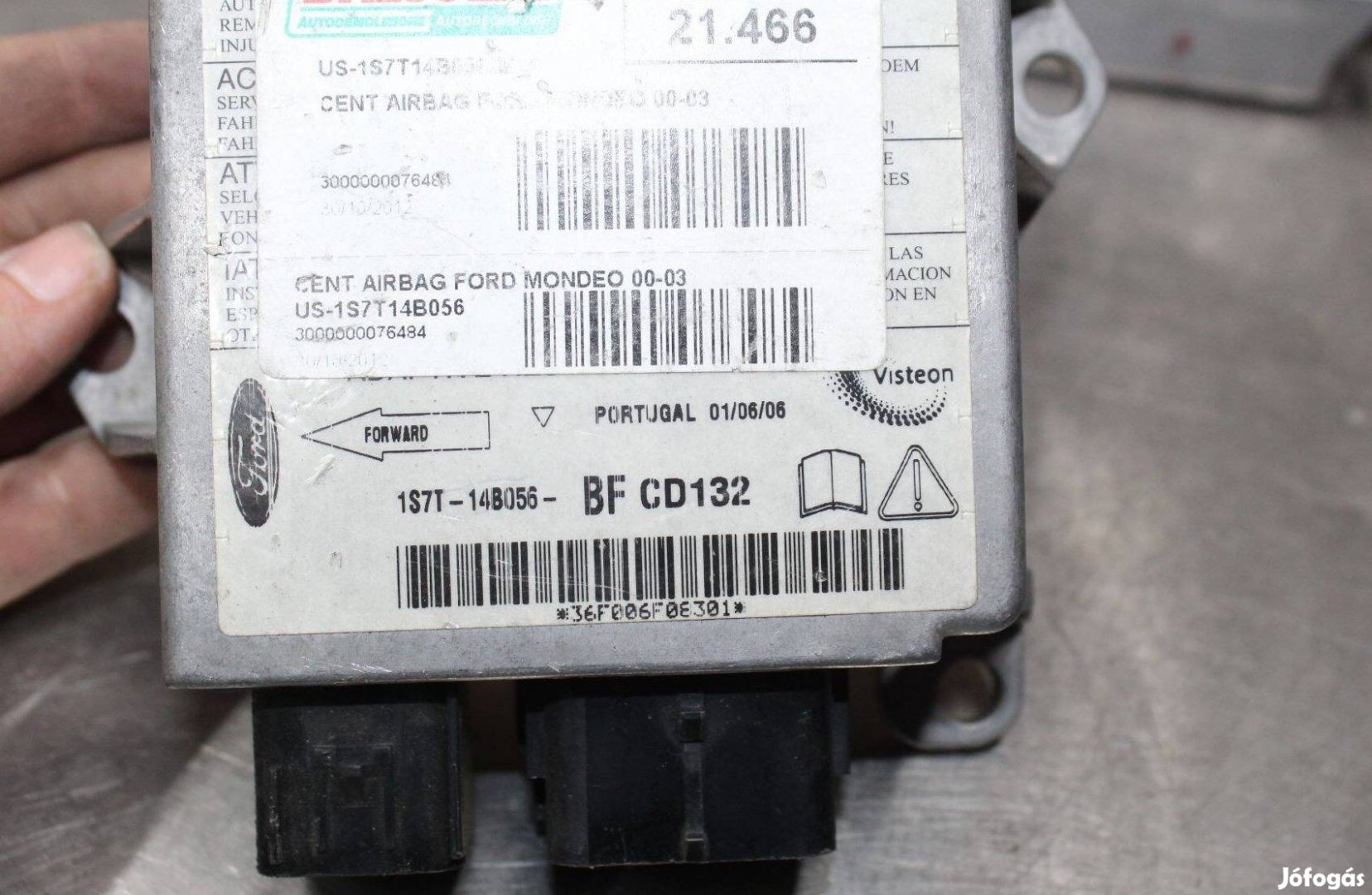 Ford Mondeo 2000-2003 légzsák vezérlő 1S7T14B056