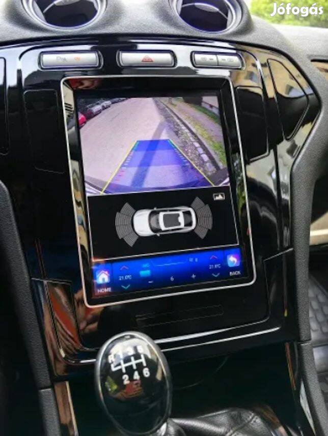 Ford Mondeo 2007-2011 Carplay Android Multimédia Rádió Tolatókamerával