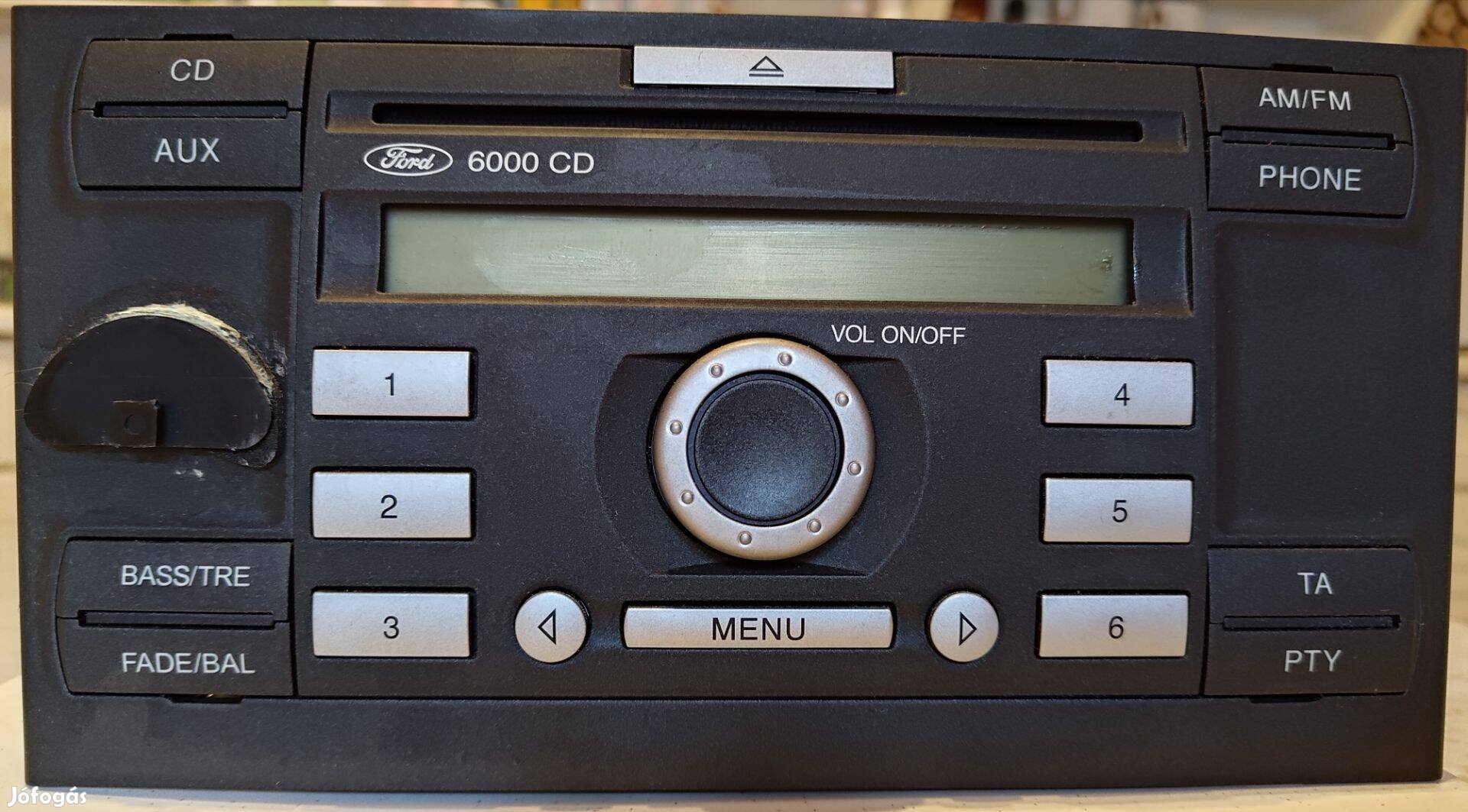 Ford Mondeo III 2.0 Tdci Gyári CD 6000 Rádió