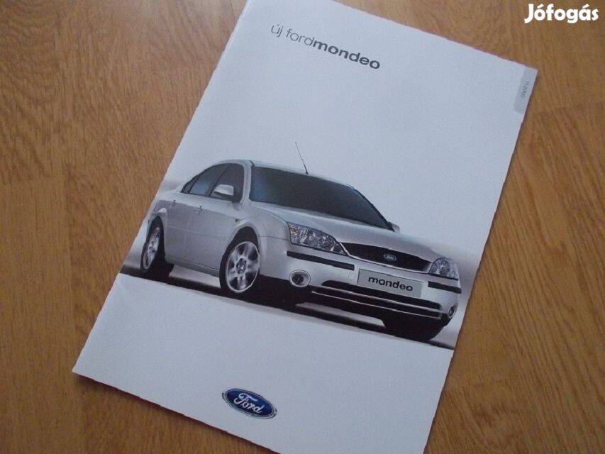 Ford Mondeo MK3 2000 vastag prospektus katalógus
