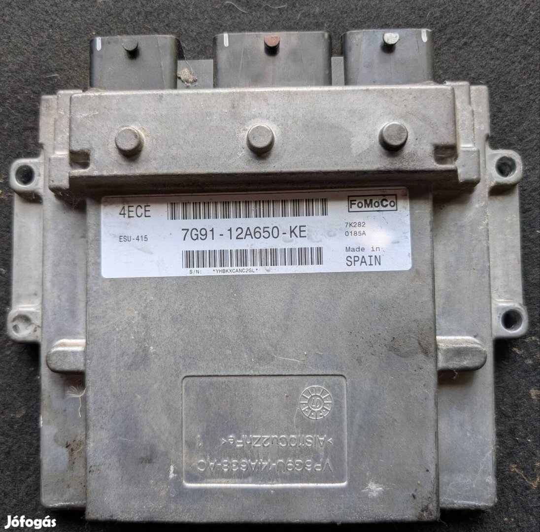 Ford Mondeo MK4, S-Max, Galaxy 2.3 Sewa motorvezérlő 7G91-12A650-KE