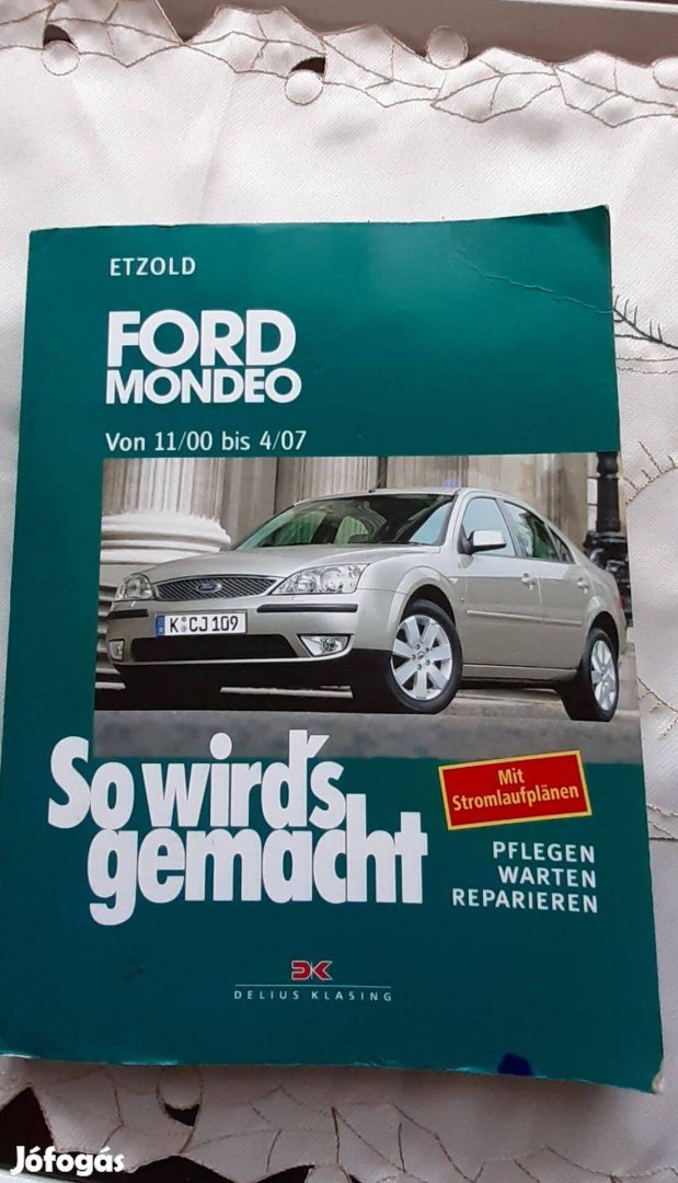 Ford Mondeo MK 3 szerelési kéziköny