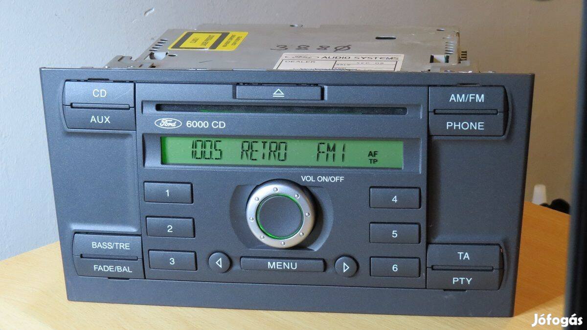 Ford Mondeo gyári cd rádió autorádió fejegység
