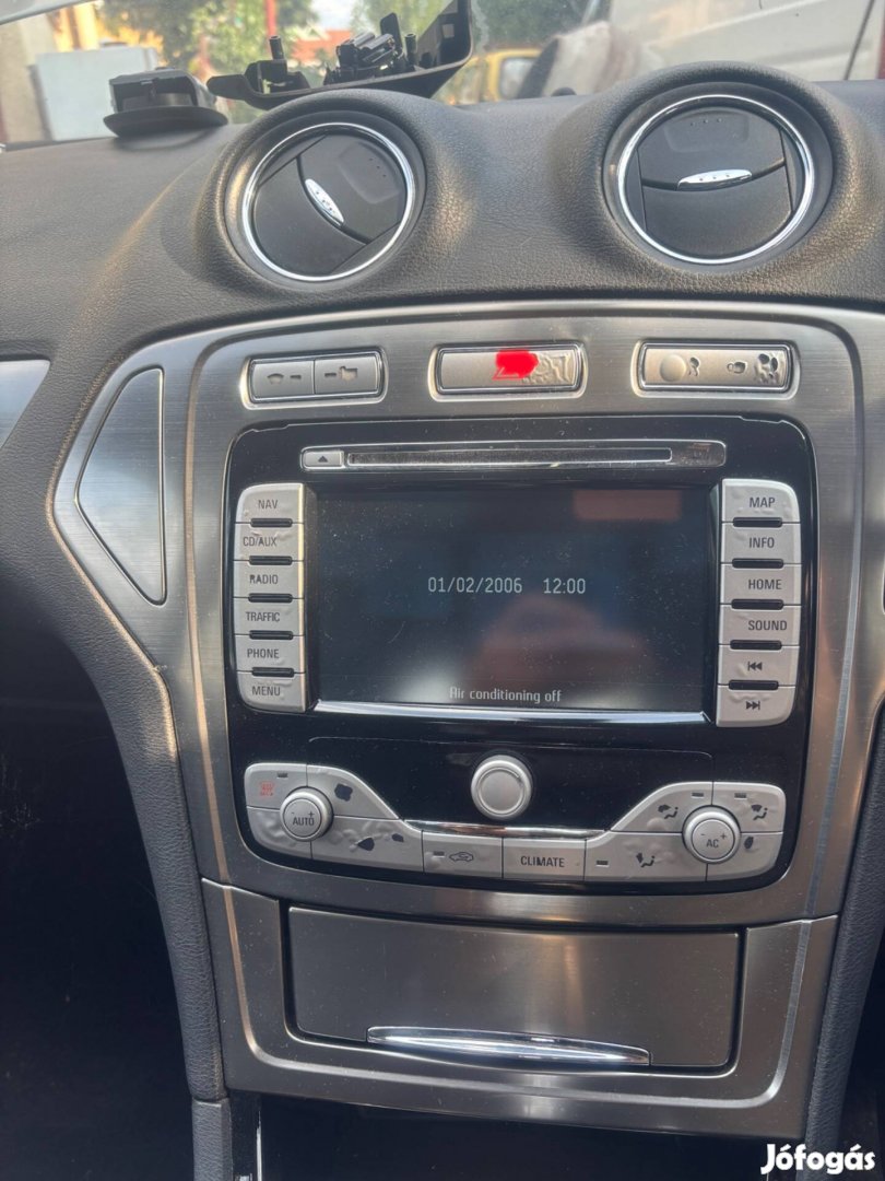 Ford Mondeo mk4 Galaxy Smax navis fejegység klímavezérlő