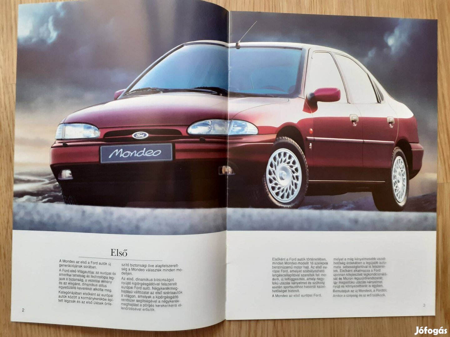 Ford Mondeo prospektus - 1994, magyar nyelvű