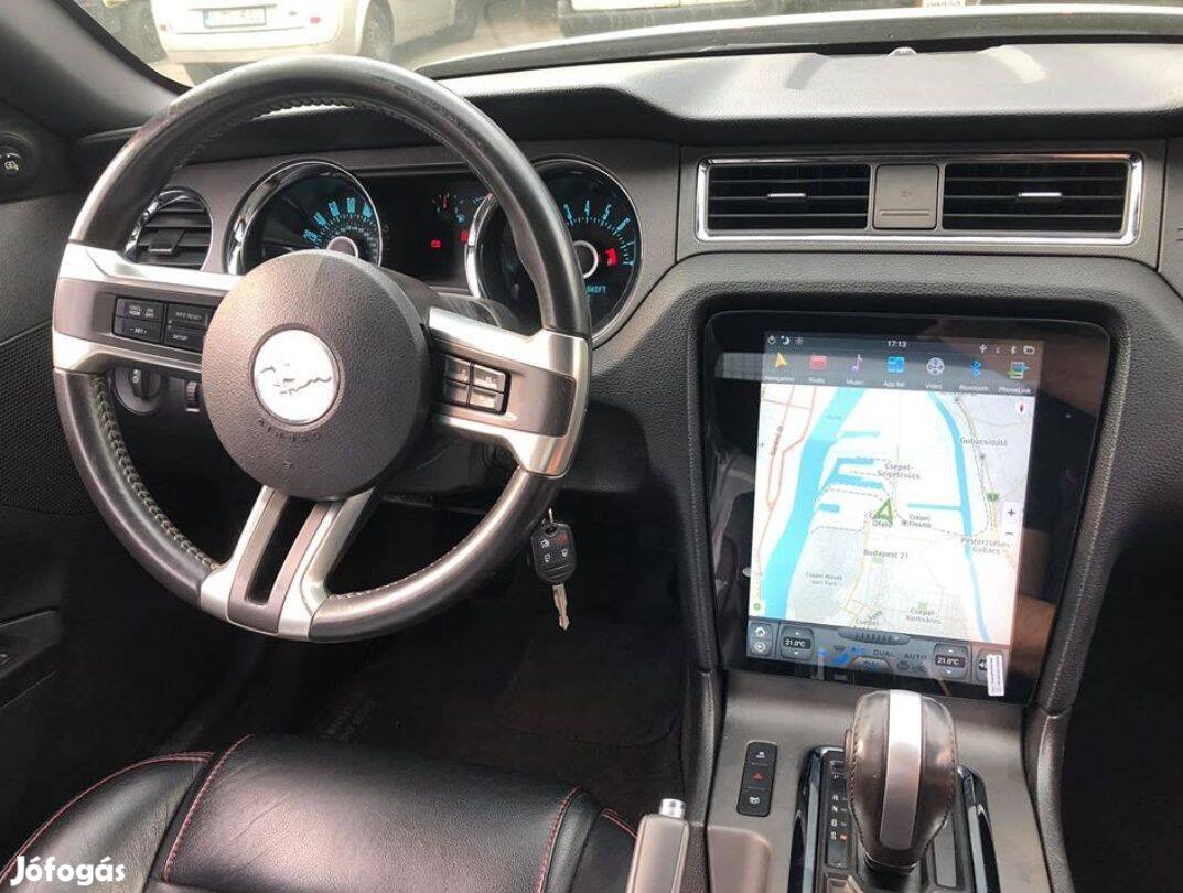 Ford Mustang Carplay Android Multimédia GPS Rádió Tolatókamerával