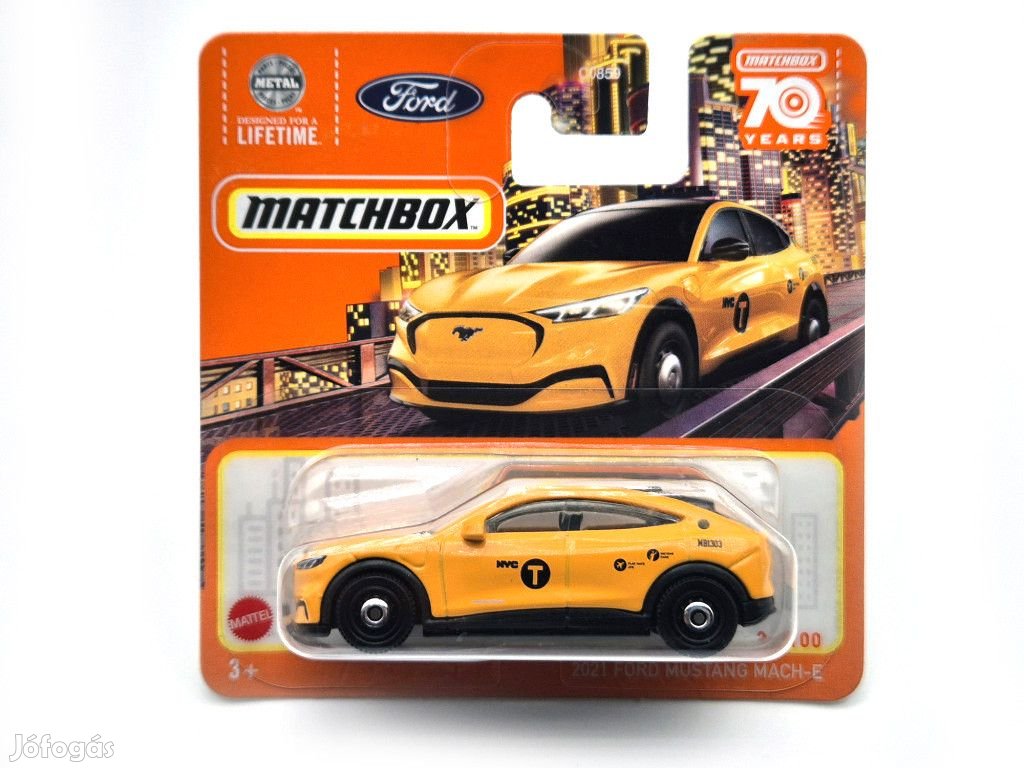 Ford Mustang Mach-E (2021) - 2023 22/100 - bliszteres -  Matchbox - 1
