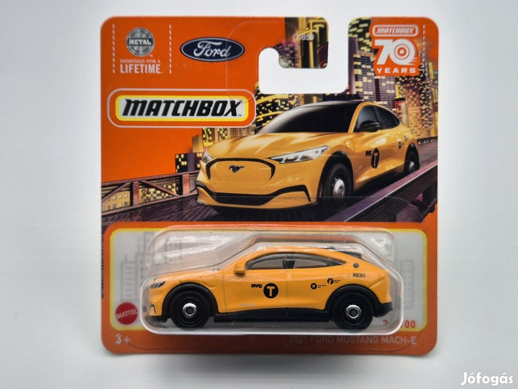Ford Mustang Mach-E (2021) - 2023 22/100 - bliszteres -  Matchbox - 1