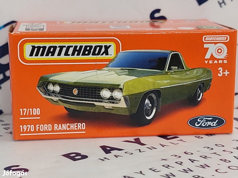 Ford Ranchero (1970) - 17/100 -  Matchbox - 1:64