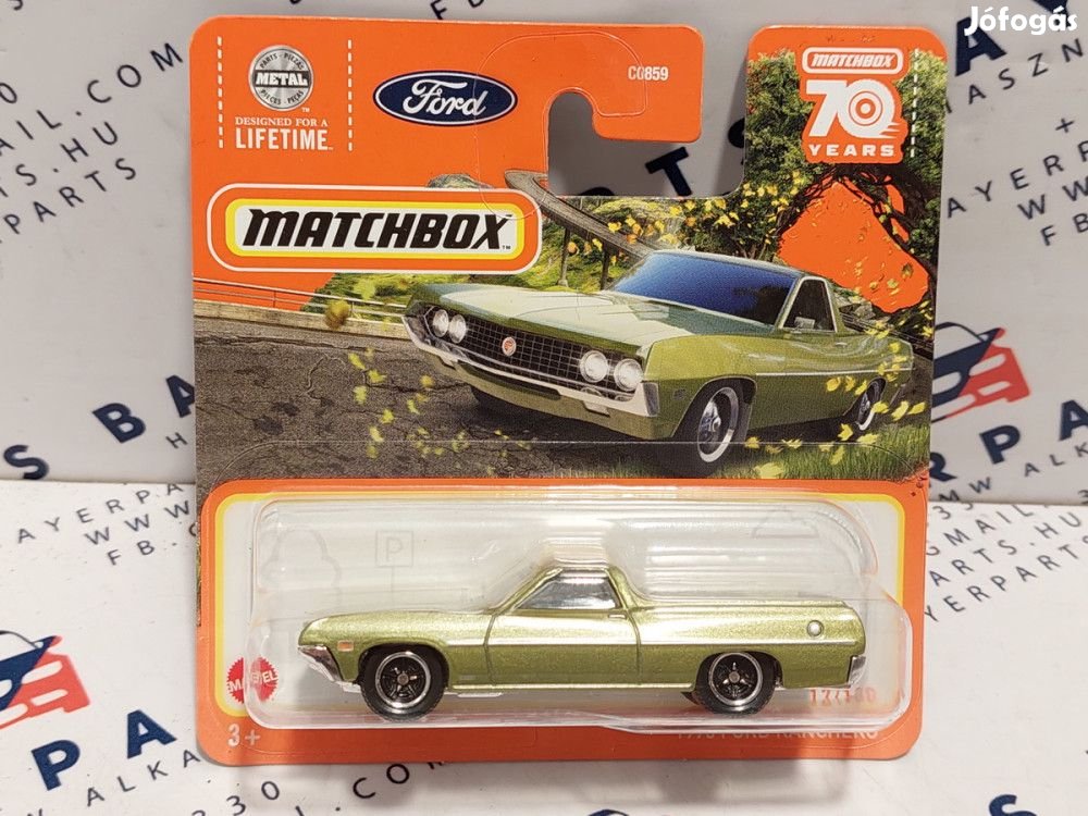 Ford Ranchero (1970) - 2023 17/100 - bliszteres -  Matchbox - 1:64