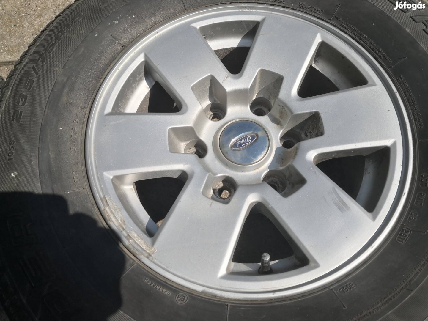 Ford Ranger 15-ös alufelnik 6x139.7-es lyukosztású