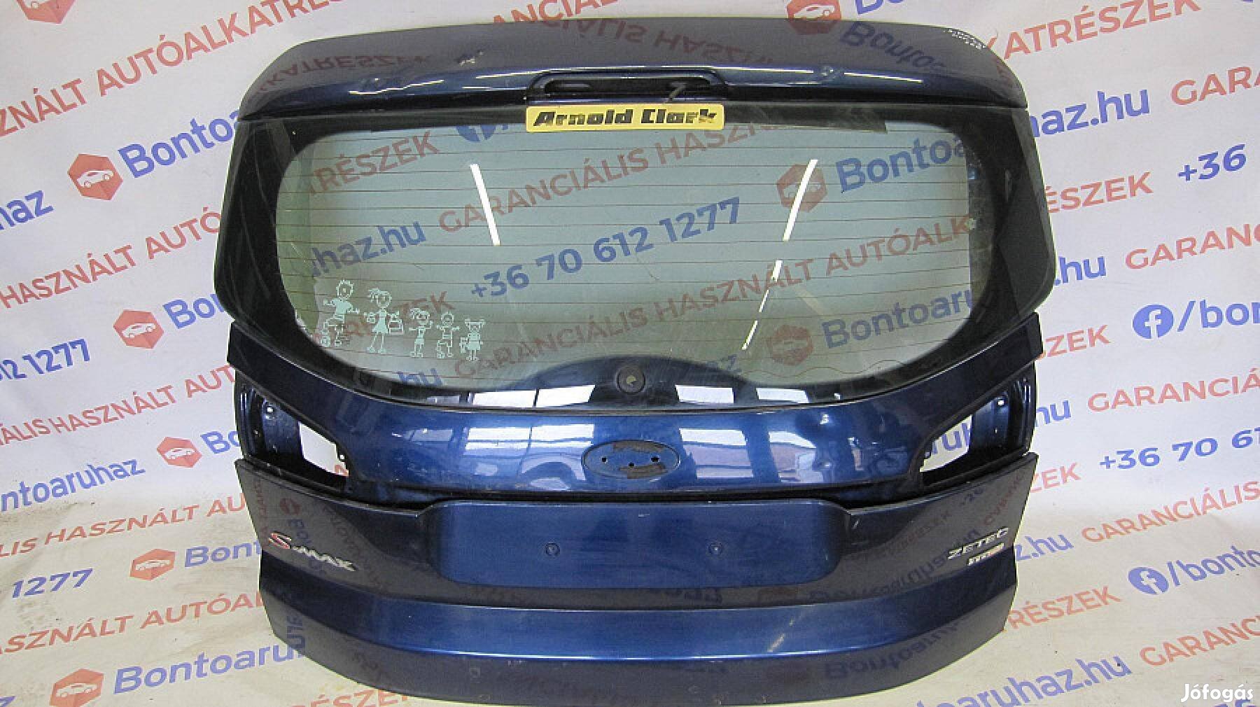 Ford S-Max Eladó gyári, bontott csomagtér ajtó üveggel -