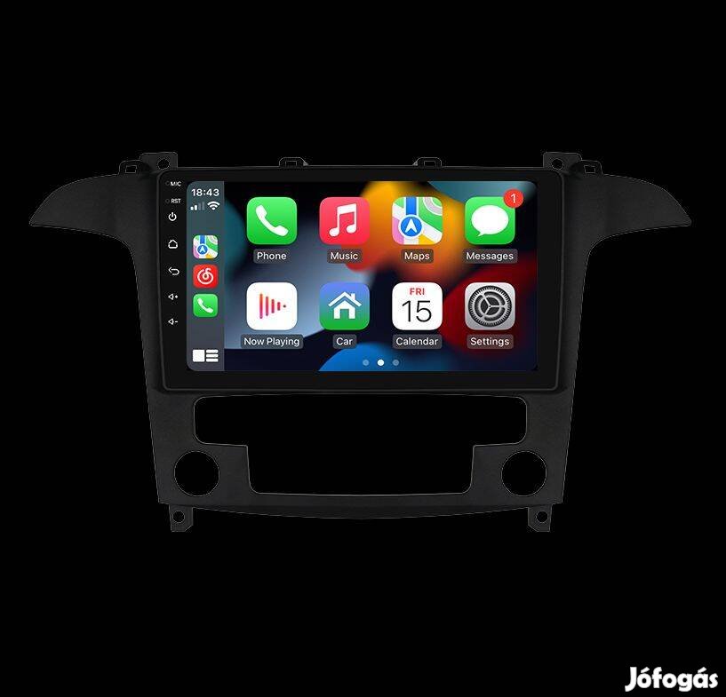 Ford S-Max / Galaxy III 9" Multimédia fejegység - Android 12. Carplay