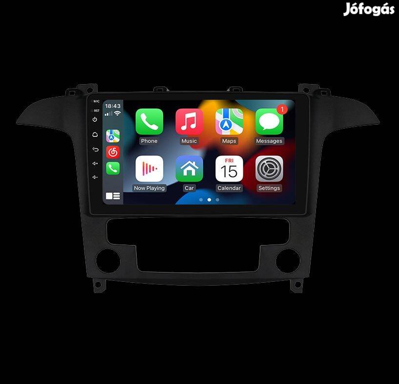 Ford S-Max / Galaxy III 9" Multimédia fejegység - Android 12. Carplay