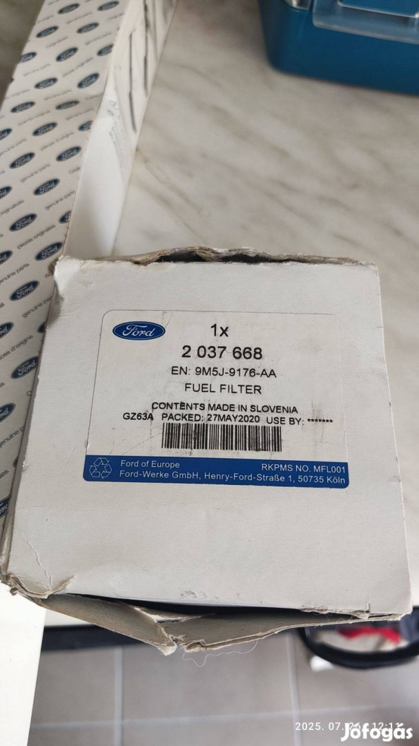 Ford S-Max gyari uzemanyagszuro
