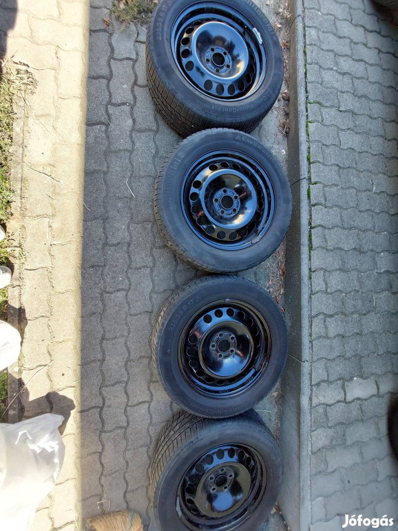 Ford S-max/Galaxy gyári lemezfelnik dísztárcsával