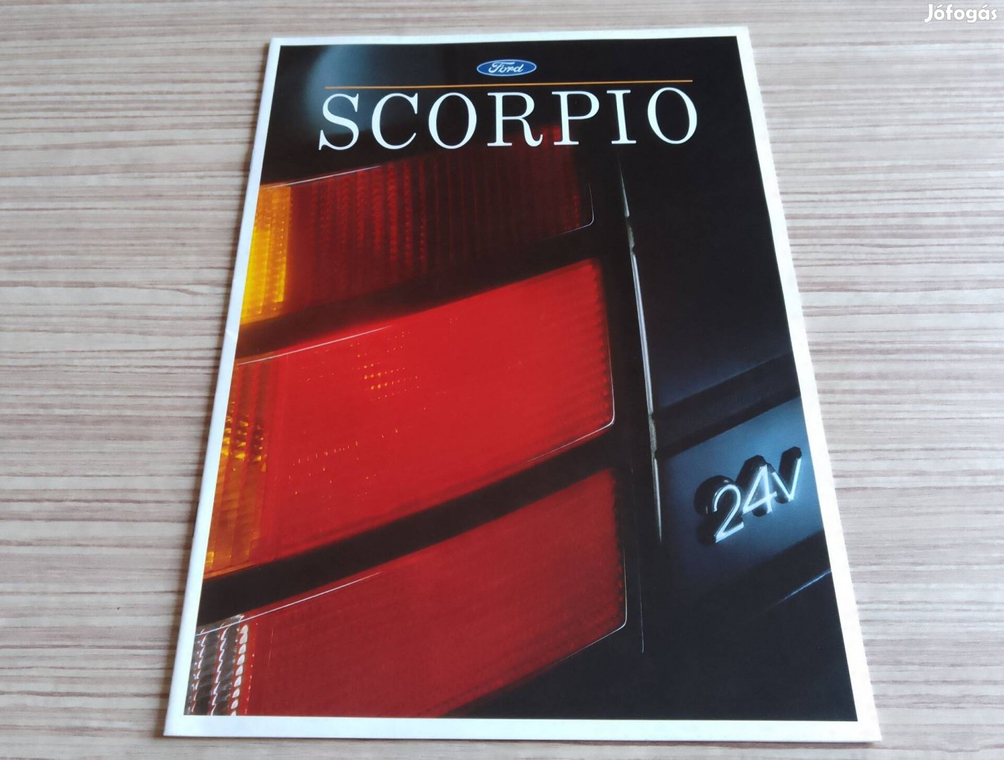 Ford Scorpio (1991) prospektus, katalógus.