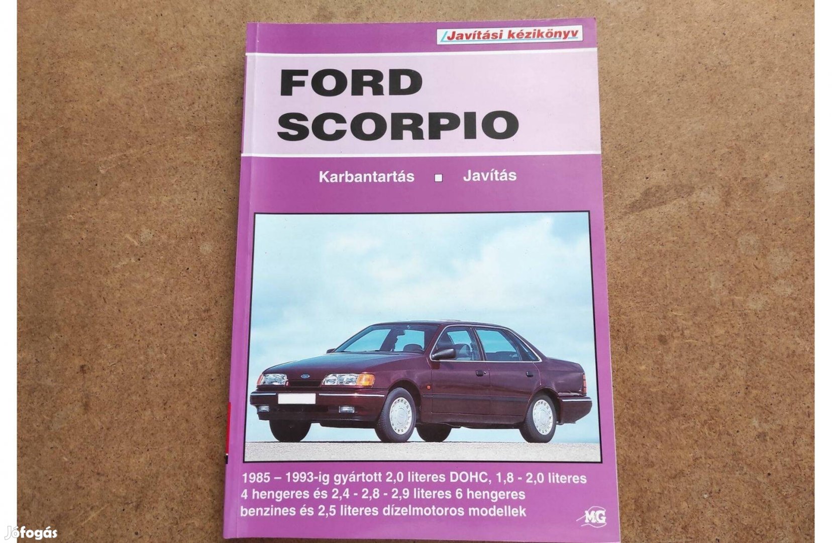 Ford Scorpio javítási karbantartási könyv