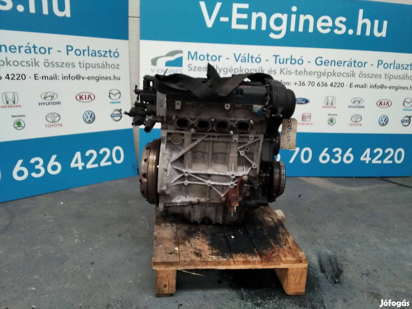 Ford Shda 1,6 B bontott motor