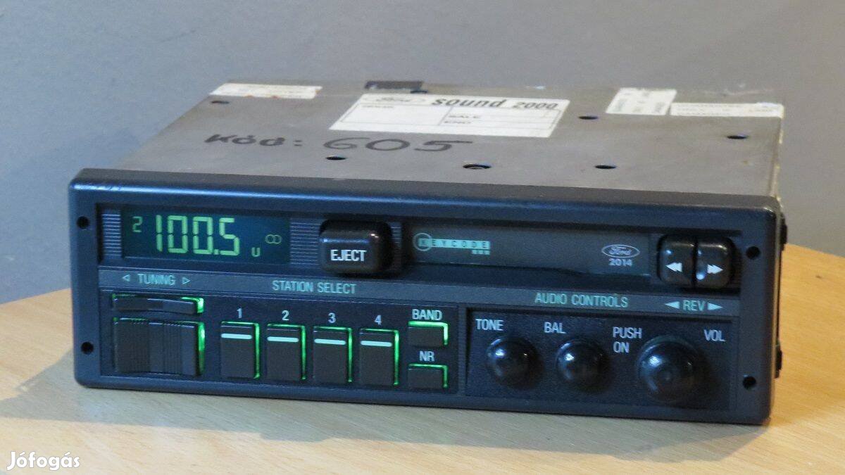 Ford Sound 2000 régi gyári rádió autórádió magnó