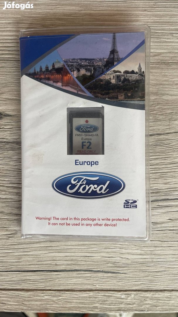 Ford Sync 2 Gyári europa térkep 