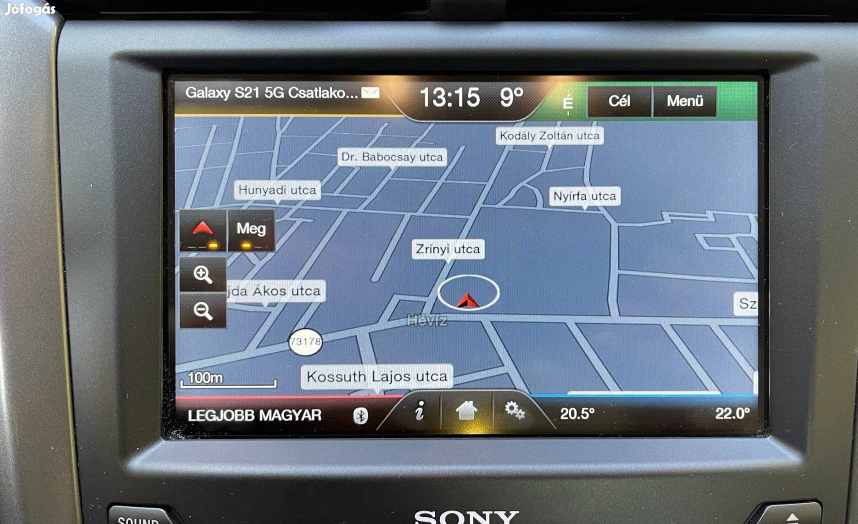 Ford Sync II 2021 SD navigáció frissítés térkép SD kártya