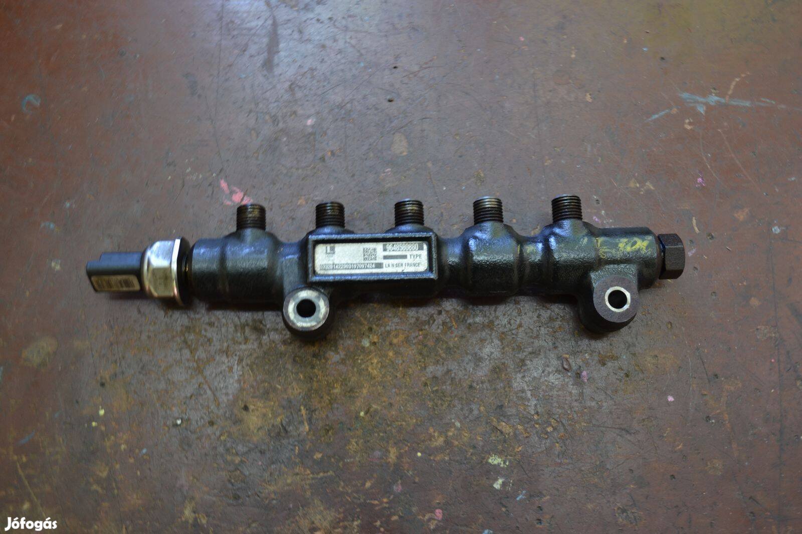Ford TDCi közös nyomócső, rail cső! 9648580880, 9648475280, 55P06-01