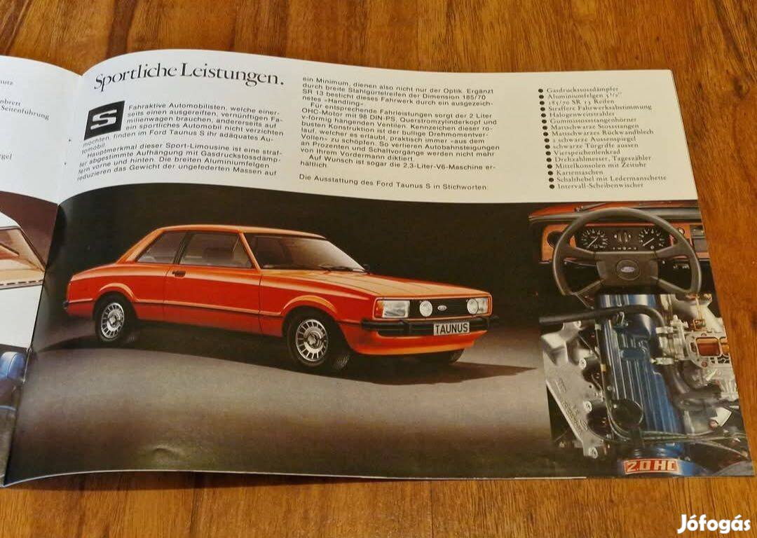 Ford Taunus Prospektus 1977