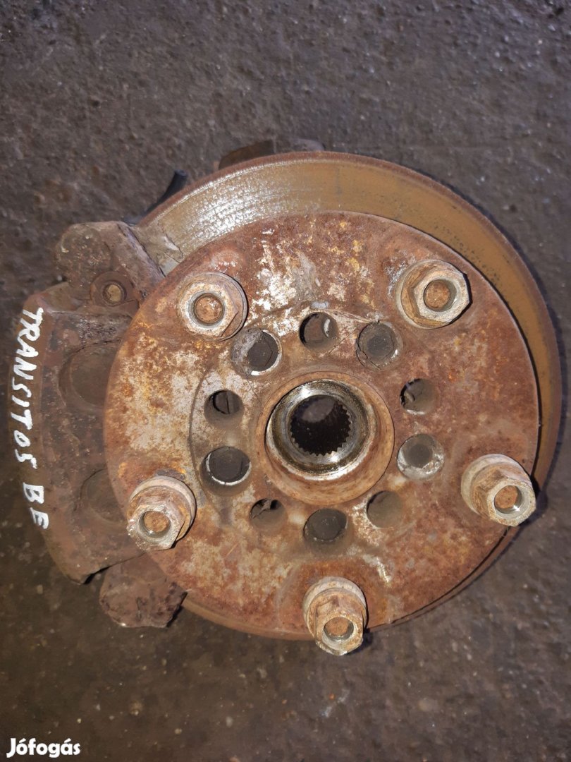Ford Transit 00-06 Bal Első Csonkállvány Kerékaggyal + Féknyereg