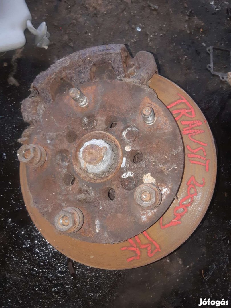 Ford Transit 00-06 Bal Első Csonkállvány Kerékaggyal