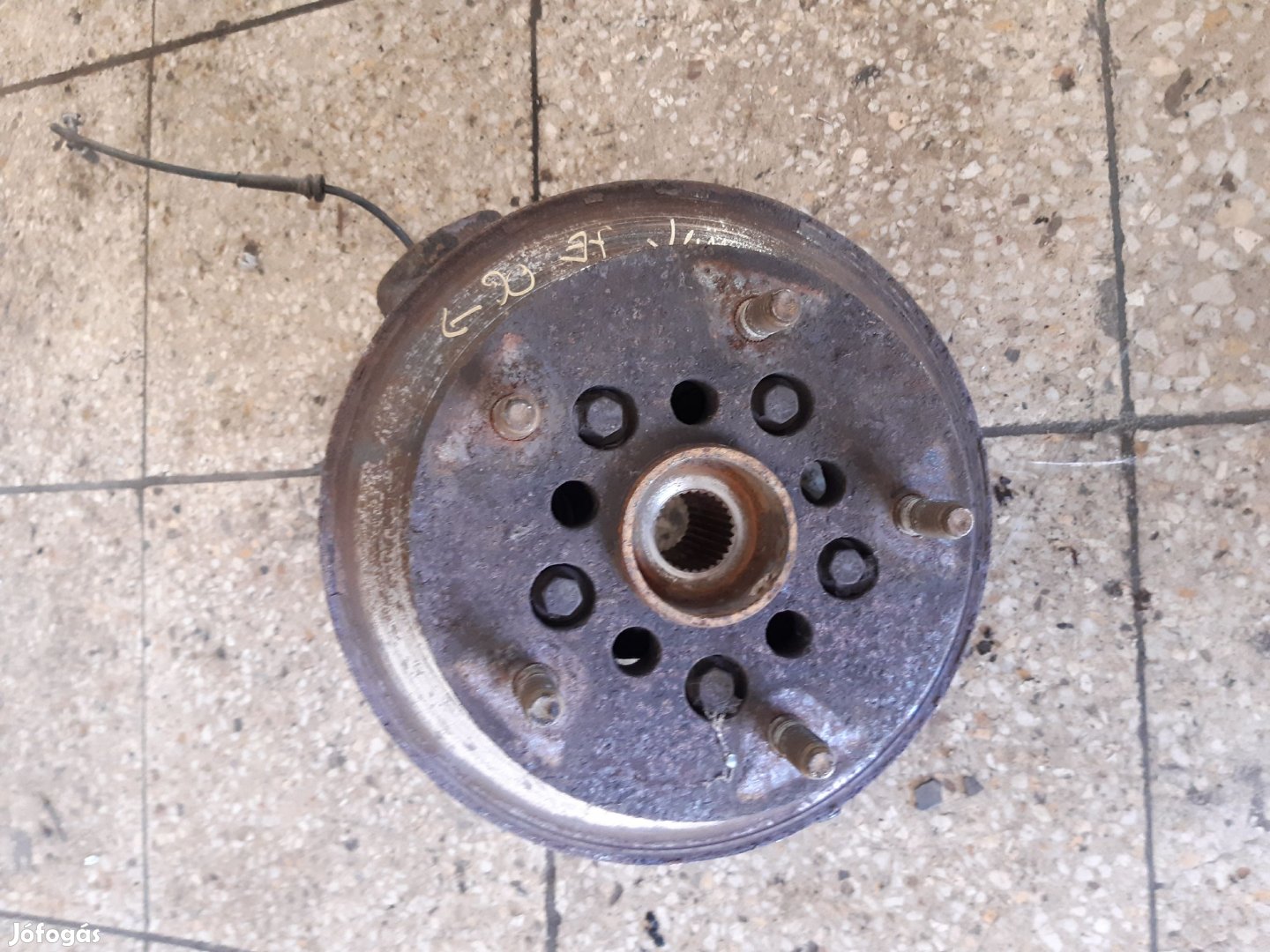 Ford Transit 06-13 Jobb Első Csonkállvány Kerékaggyal ABS