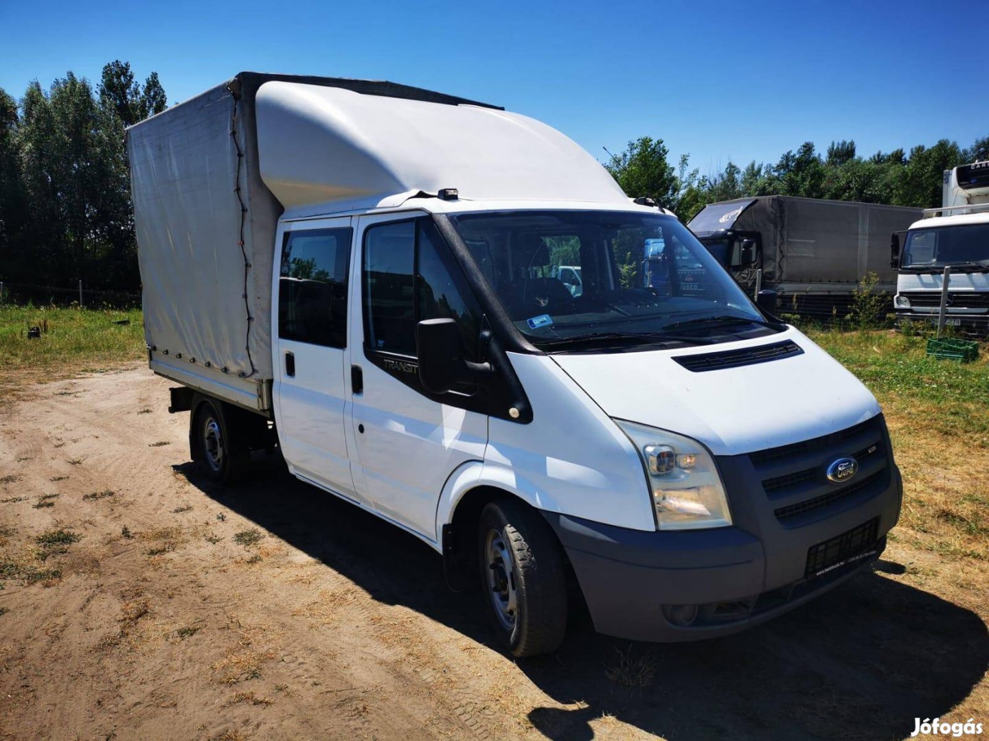 Ford Transit 300 2.2 tdci - Doka platós. ponyvá...