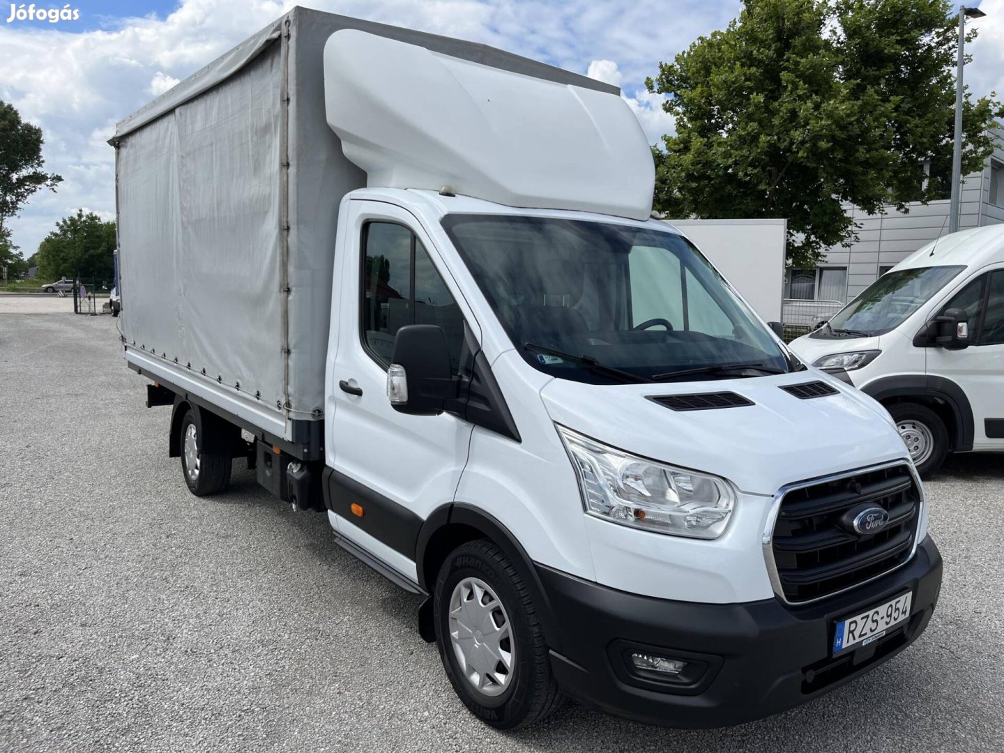 Ford Transit 4.2m Plató/ponyva Magyar 200e Km m...