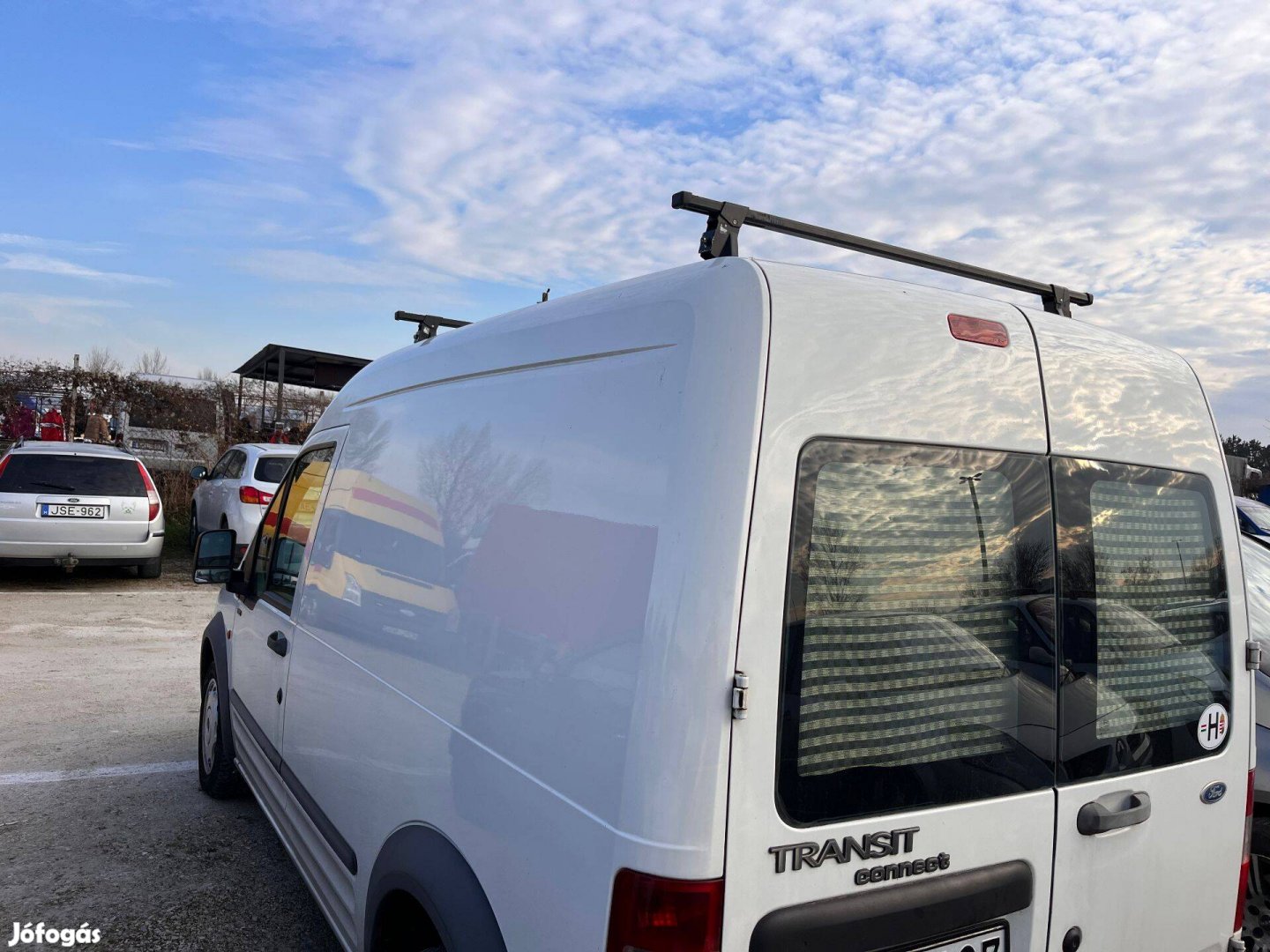 Ford Transit Connect Thule tetőcsomagtartó fixpontos