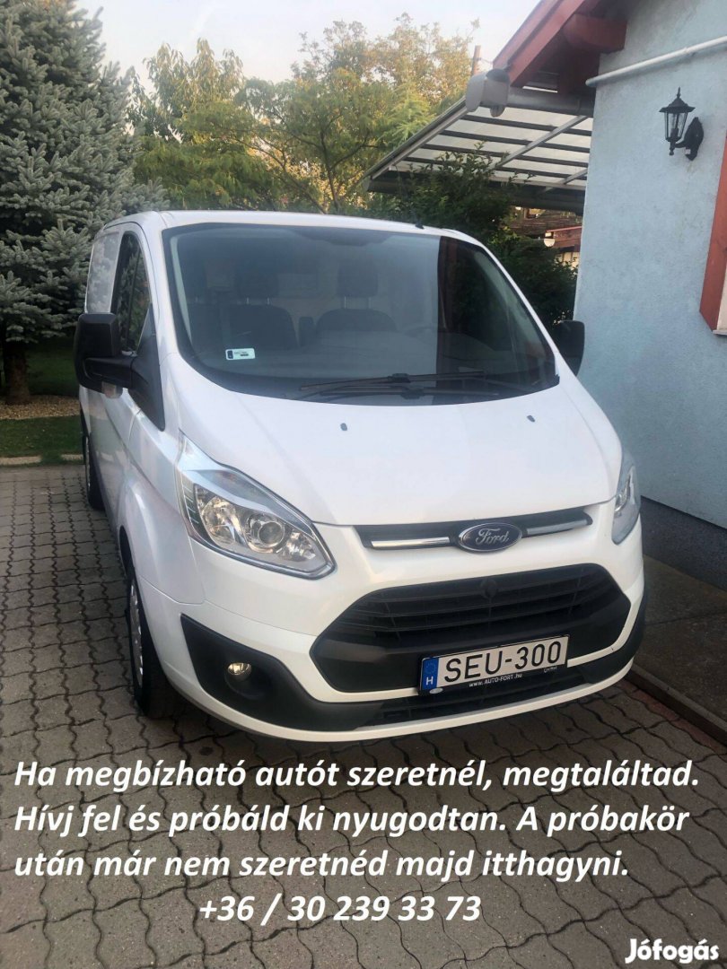 Ford Transit Custom 2.2 TDCI - Tempomat, kanyarkövető ködlámpa