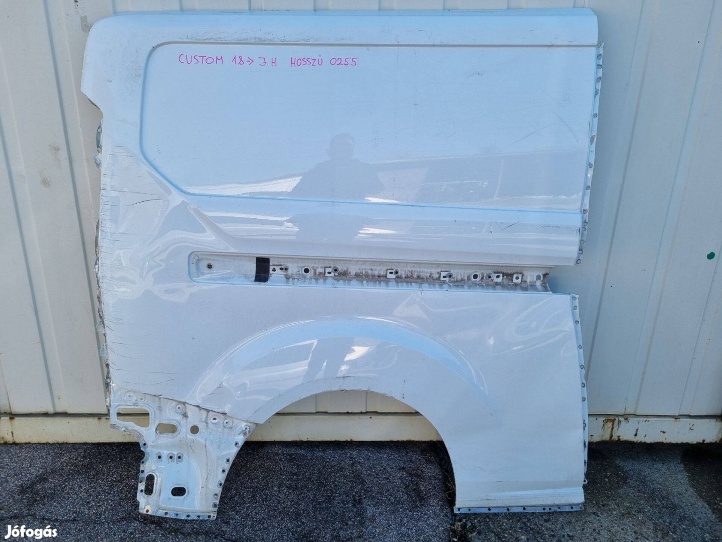 Ford Transit Custom (2018-2022) Jobb Hátsó Sárvédő negyed Hosszú Sérül