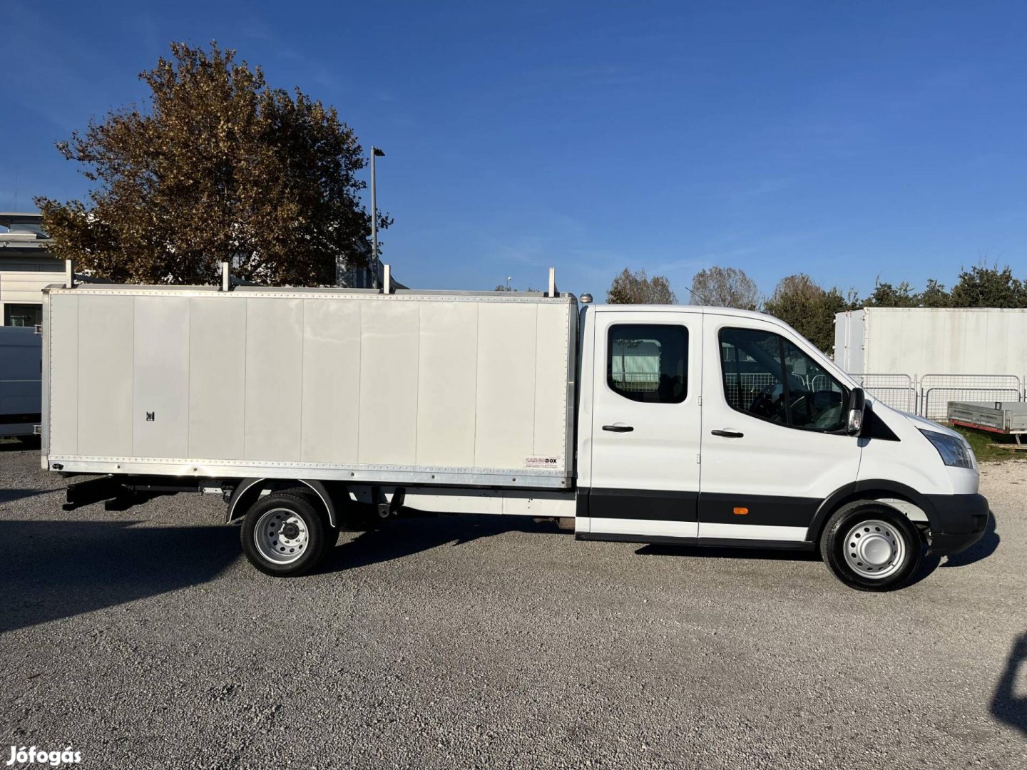 Ford Transit Doka 4.1m doboz duplakerék. csőtar...