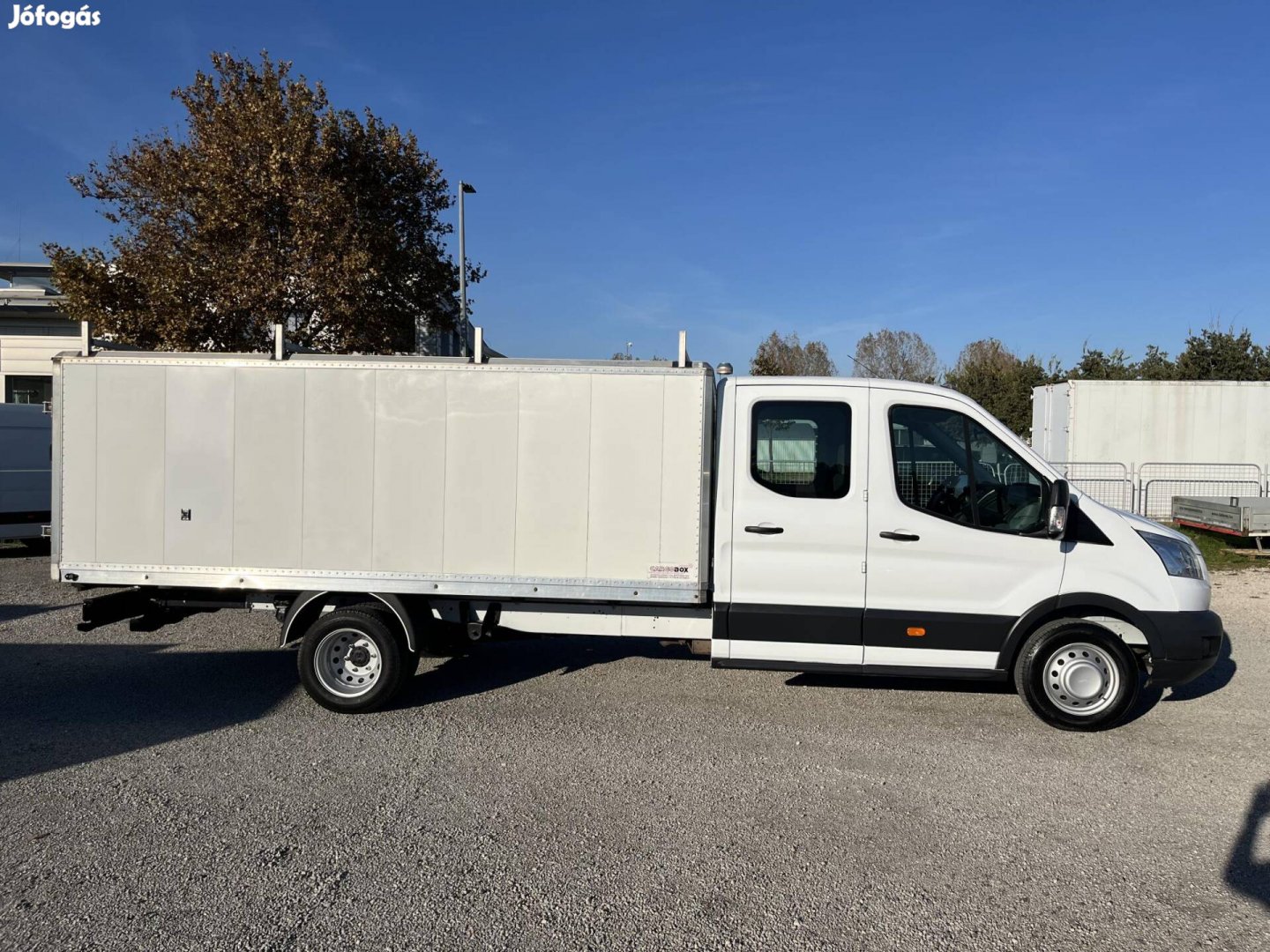 Ford Transit Doka 4.1m doboz duplakerék. csőtar...