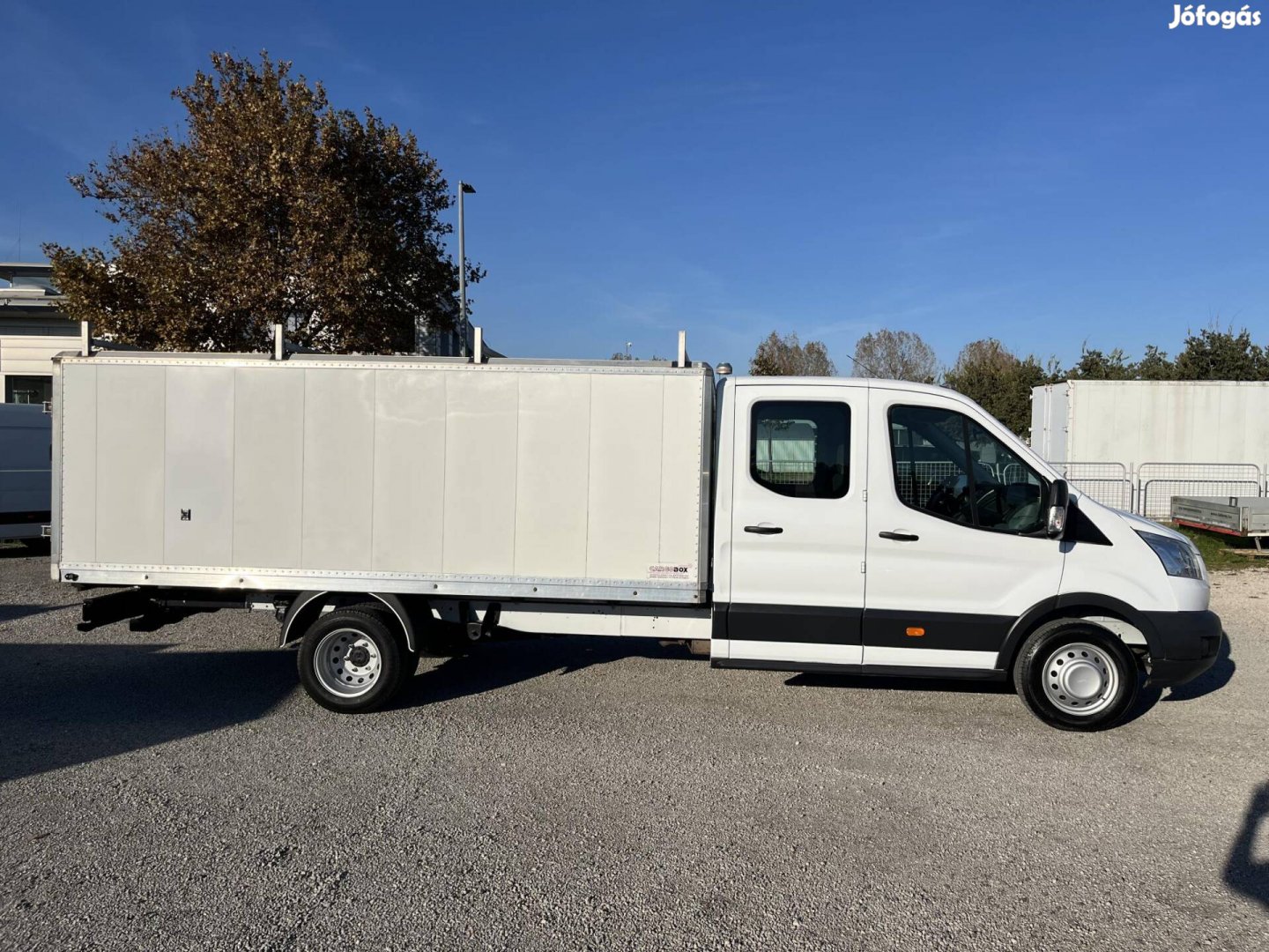 Ford Transit Doka 4.1m doboz duplakerék. csőtar...